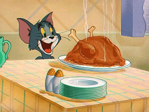 Thanksgiving Turkey Animated Gif
 Steaming Turkey Reaction GIFs