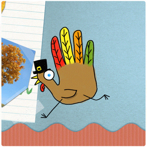 Thanksgiving Turkey Animated Gif
 Hand Turkey GIFs Find & on GIPHY