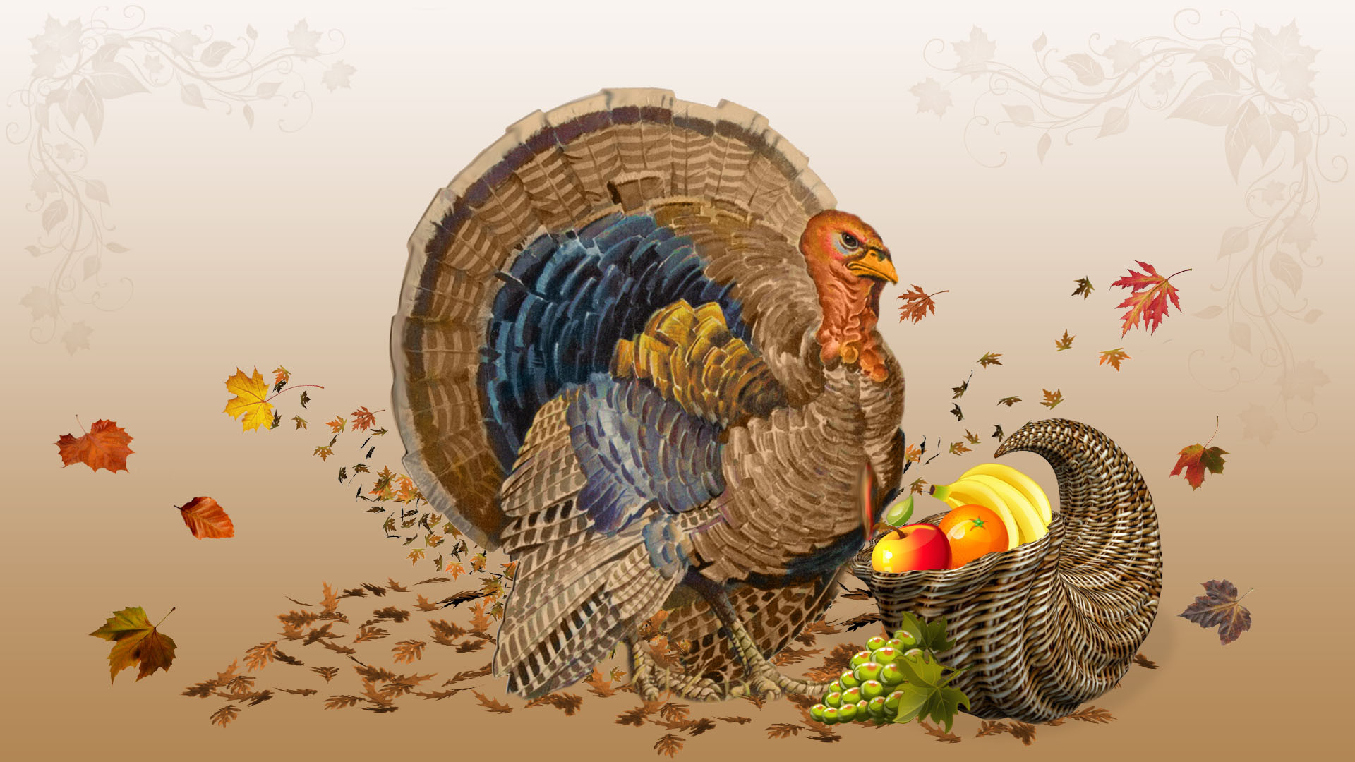 Thanksgiving Turkey Background
 25 Happy Thanksgiving Day 2012 HD Wallpapers – Designbolts