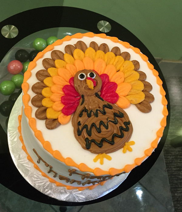 Thanksgiving Turkey Cake
 Thanksgiving Turkey Layer Cake – Classy Girl Cupcakes