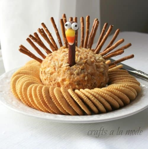 Thanksgiving Turkey Cheese Ball
 Delicious Dishes Recipe Party Thanksgiving Favorites