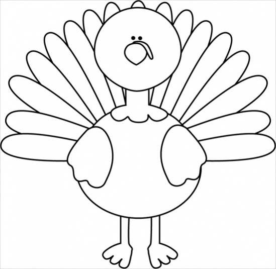 Thanksgiving Turkey Clipart Black And White
 17 Turkey Cliparts Vector EPS PSD JPG Download
