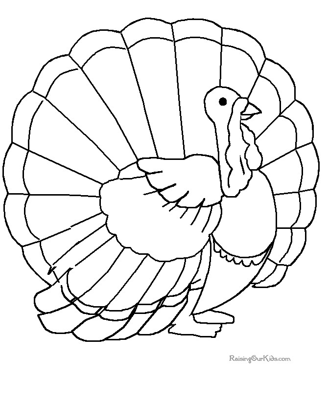 Thanksgiving Turkey Coloring Pages Printables
 Thanksgiving Printables 009