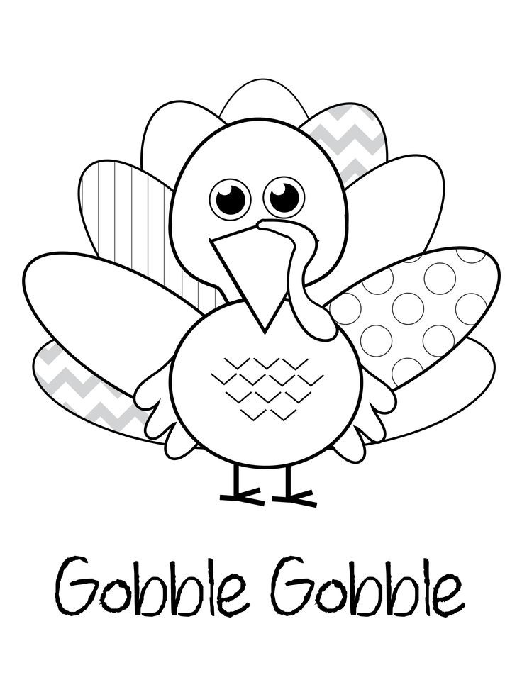 Thanksgiving Turkey Coloring Pages Printables
 Best 25 Thanksgiving coloring pages ideas on Pinterest