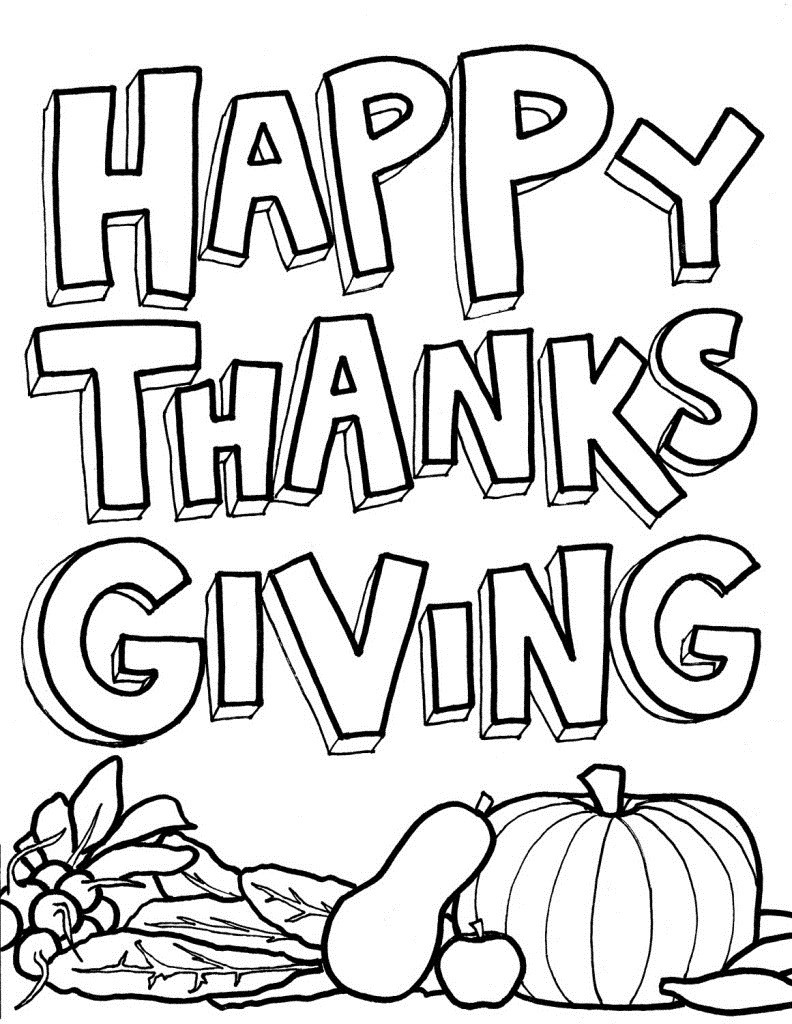 Thanksgiving Turkey Coloring Pages Printables
 Free Printable Thanksgiving Coloring Pages For Kids