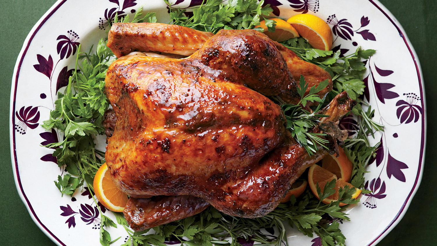 Thanksgiving Turkey For Two
 Turkey with Brown Sugar Glaze