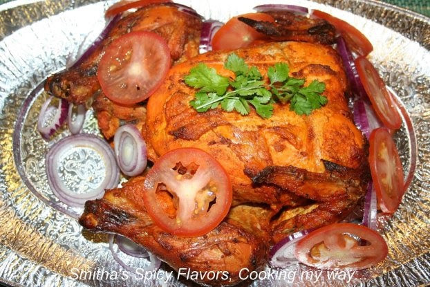 Thanksgiving Turkey Indian Style
 Tandoori Whole Chicken Roast Bake for Thanksgiving