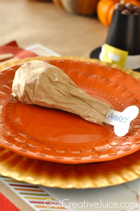 Thanksgiving Turkey Legs
 4 Easy Kids Thanksgiving Table Craft tutorials Creative