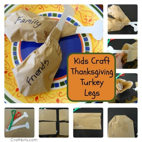 Thanksgiving Turkey Legs
 Thanksgiving Turkey Legs Decoration Kids Crafts