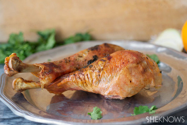 Thanksgiving Turkey Legs
 Herb roasted turkey legs