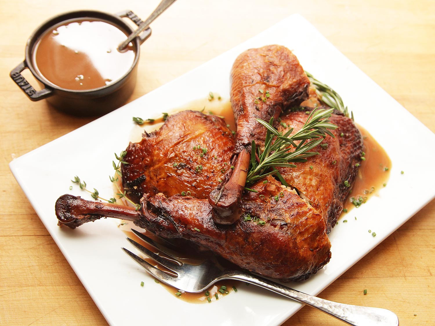 Thanksgiving Turkey Legs
 Red Wine Braised Turkey Legs The Food Lab