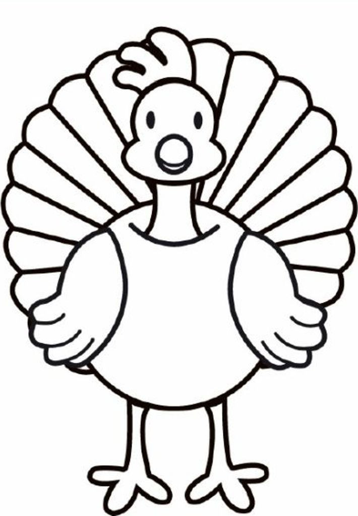 Thanksgiving Turkey Printable
 Printable Turkey Coloring Pages for Thanksgiving – Happy