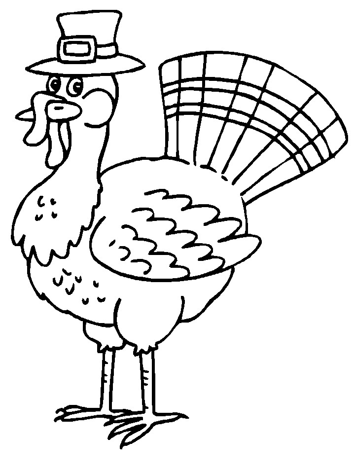 Thanksgiving Turkey Printable
 Free Printable Thanksgiving Coloring Pages For Kids