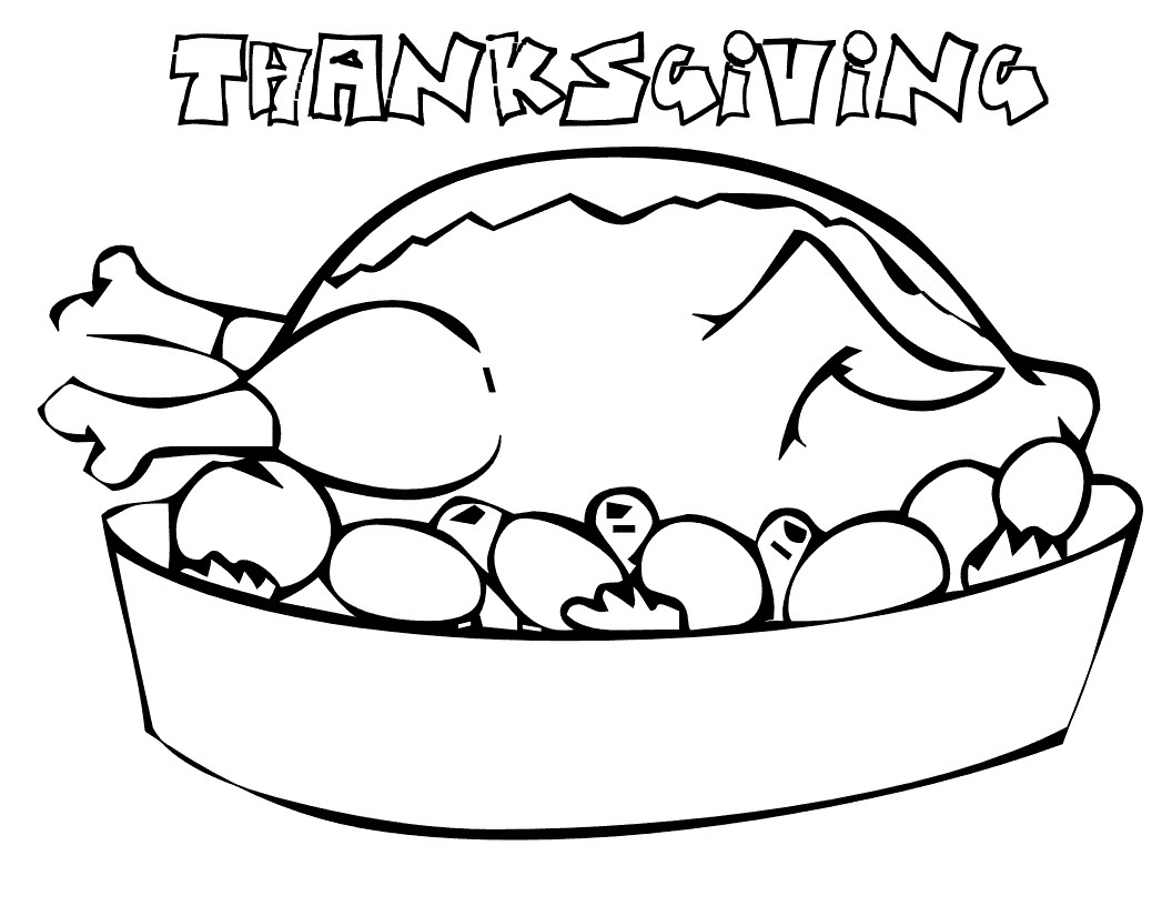 Thanksgiving Turkey Printable
 Free Printable Thanksgiving Coloring Pages For Kids