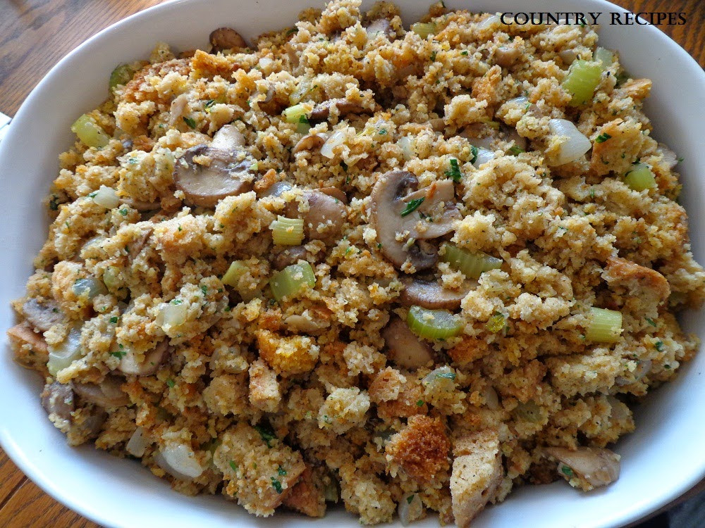 Thanksgiving Turkey Recipe With Stuffing
 Turkey Stuffing Country Recipes Style Country Recipes