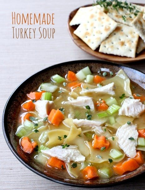 Thanksgiving Turkey Soup
 Homemade Turkey Soup