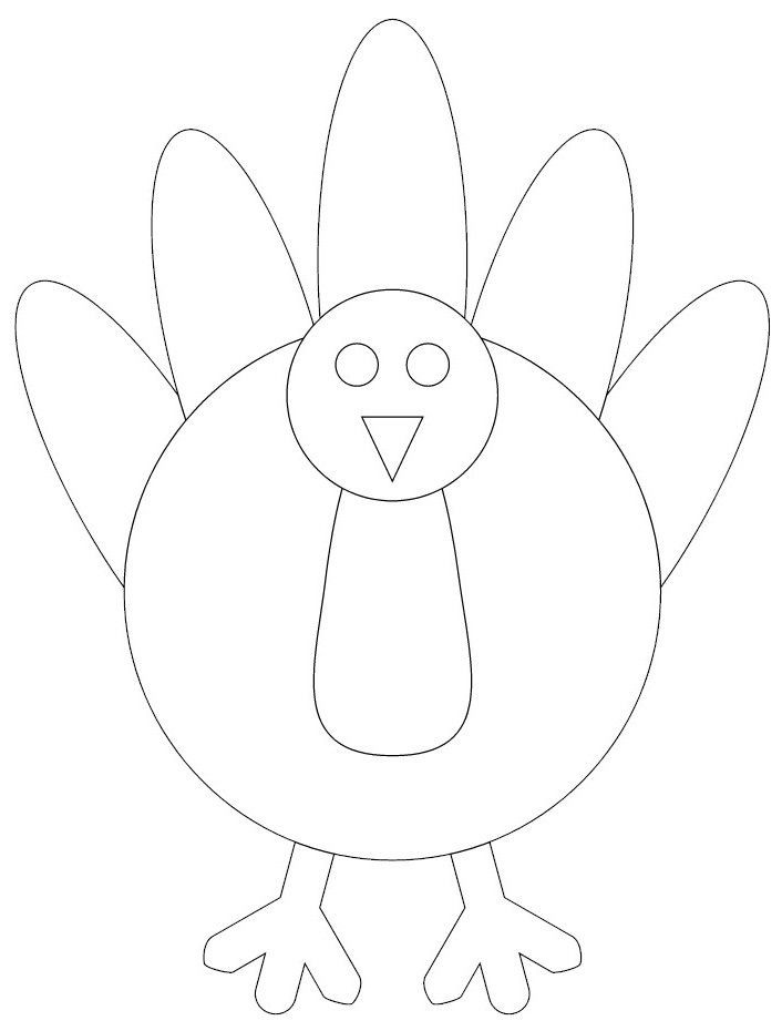 Thanksgiving Turkey Template
 Best 25 Turkey template ideas on Pinterest