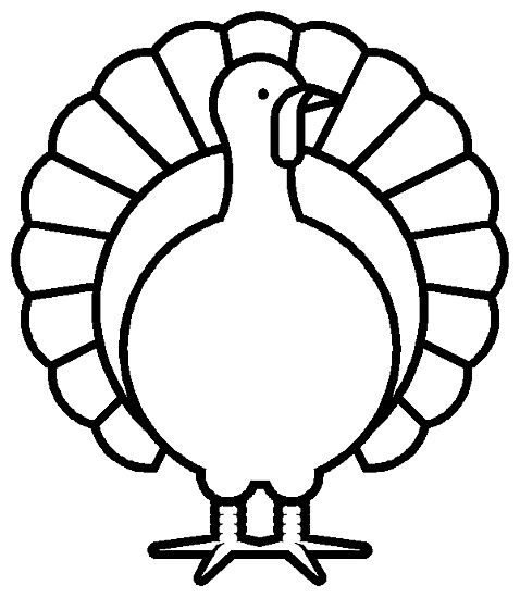 Thanksgiving Turkey Template
 early play templates Thanksgiving turkeys