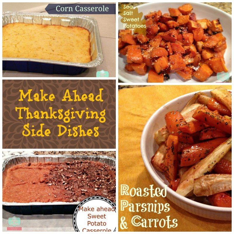 Thanksgiving Vegetable Side Dishes Make Ahead
 Four of the Best Thanksgiving Side Dishes to Make ahead