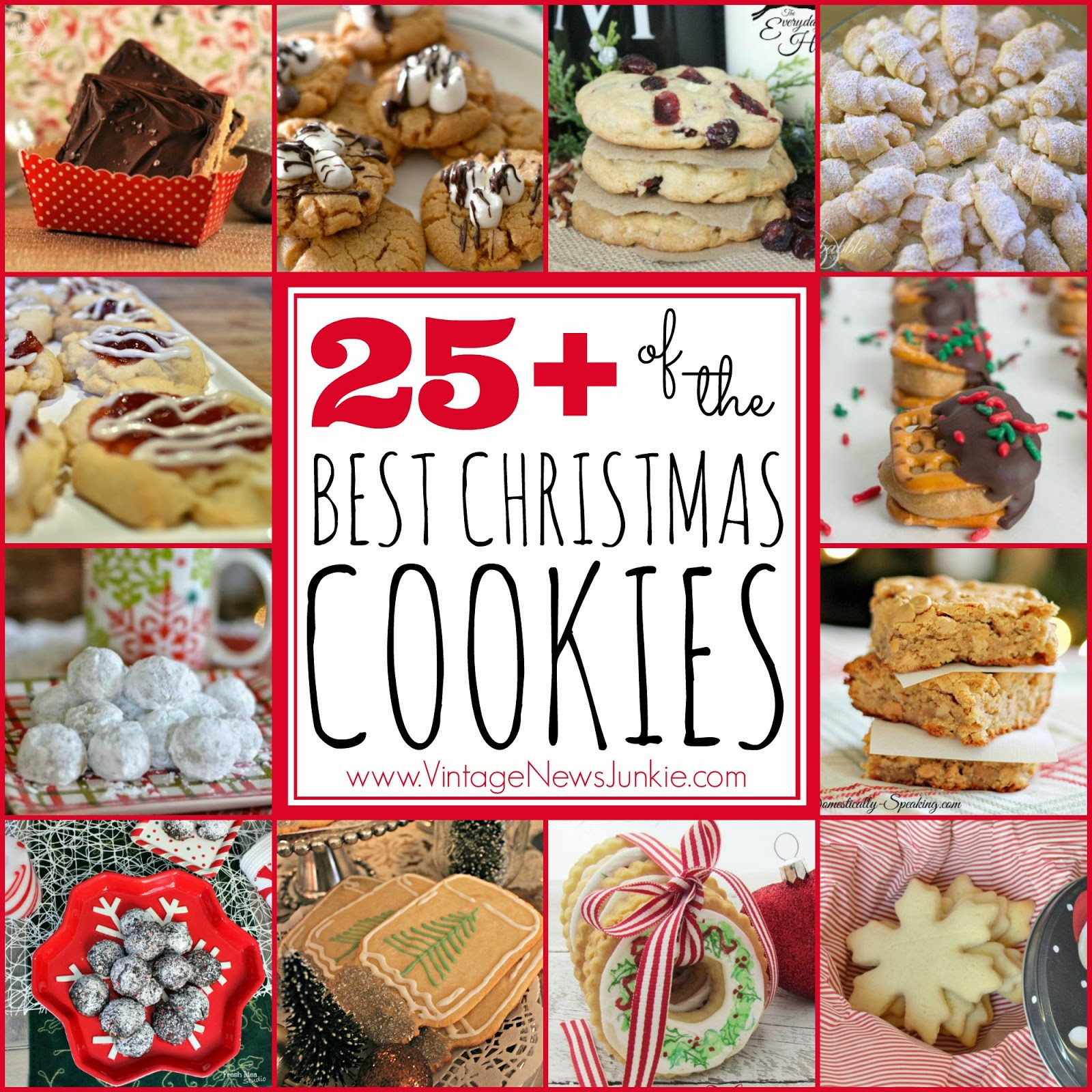 The Best Christmas Cookies Recipes With Pictures
 25 OF THE BEST CHRISTMAS COOKIE RECIPES Handy DIY
