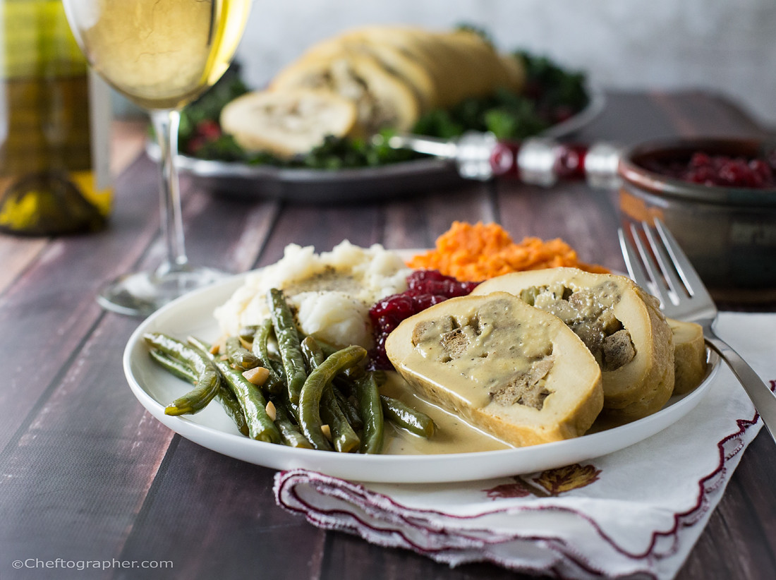 Tofu Thanksgiving Recipes
 Vegan Turkey Roll Cheftographer