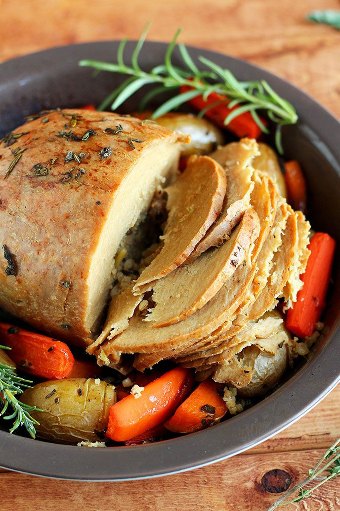 Tofu Thanksgiving Recipes
 Homemade Vegan Tofu Turkey With Stuffing Recipe