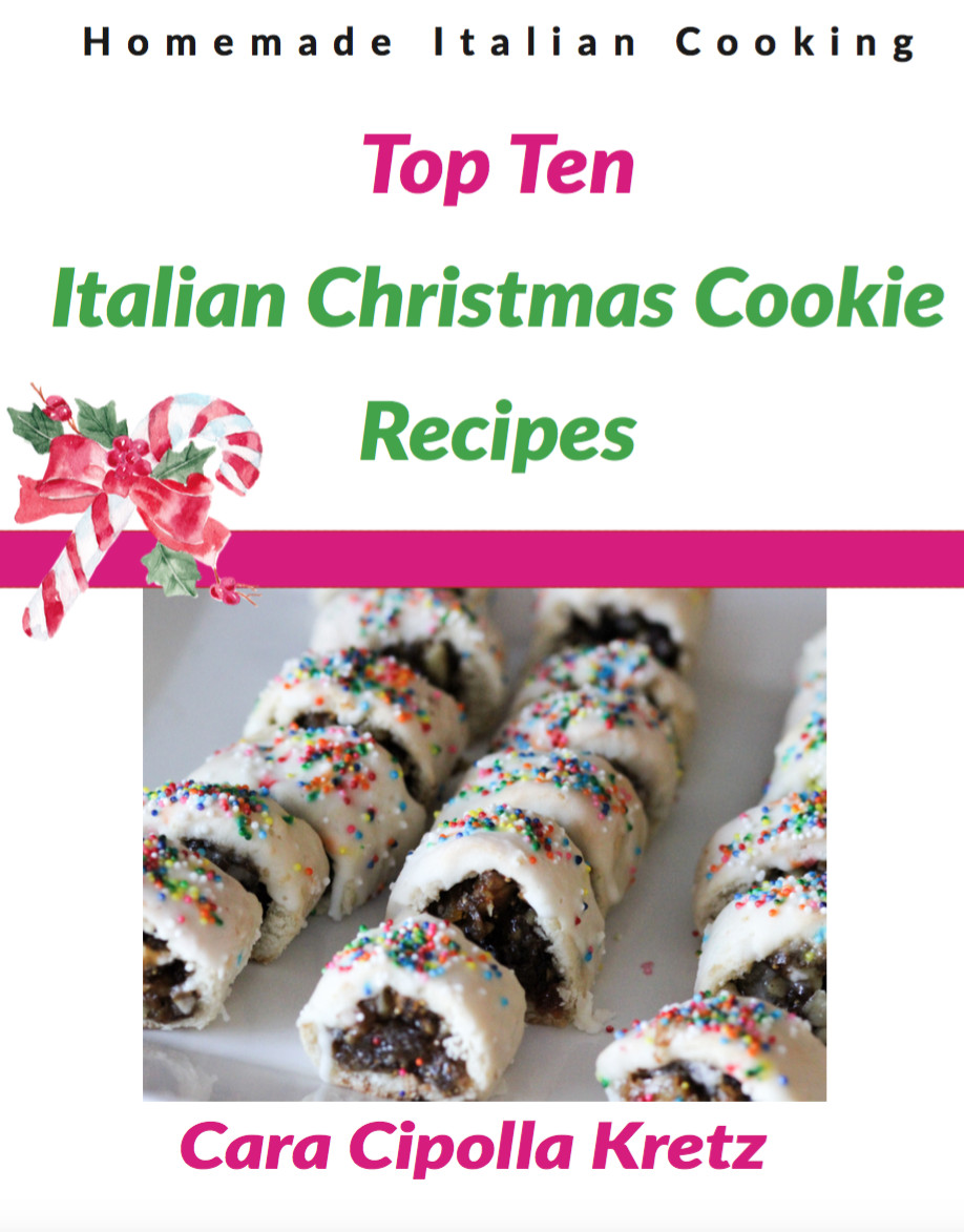 Top Ten Christmas Cookies
 FREE eBook Get my Top Ten Italian Christmas Cookie