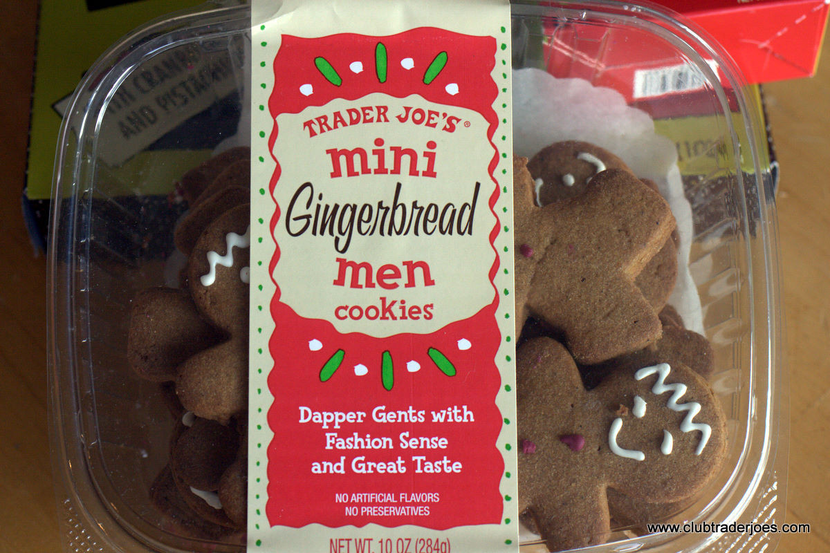 Trader Joe'S Christmas Cookies
 Trader Joe’s Mini Gingerbread Men Cookies