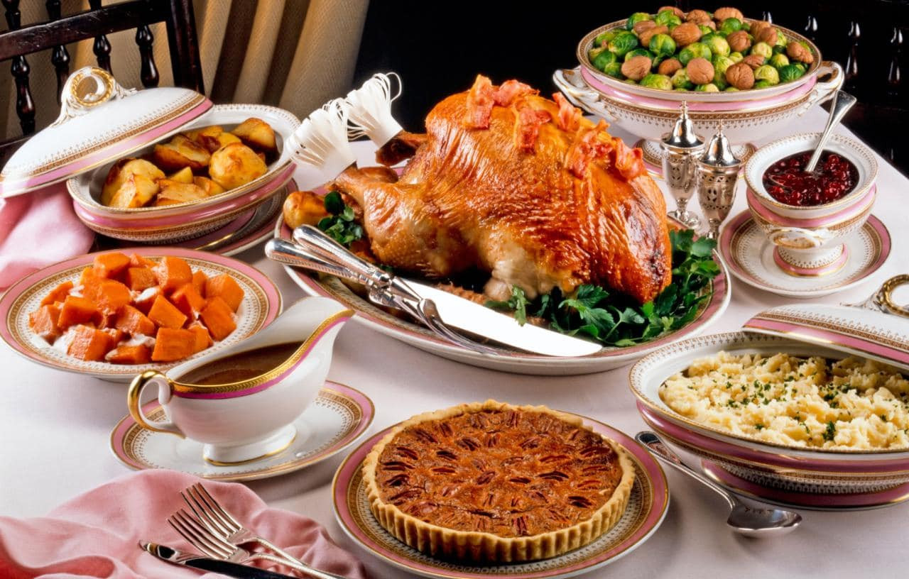 Traditional American Christmas Dinner
 Thanksgiving the traditional dinner menu and where to