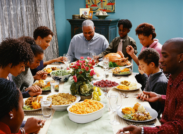 Traditional American Thanksgiving Dinner
 November 2010
