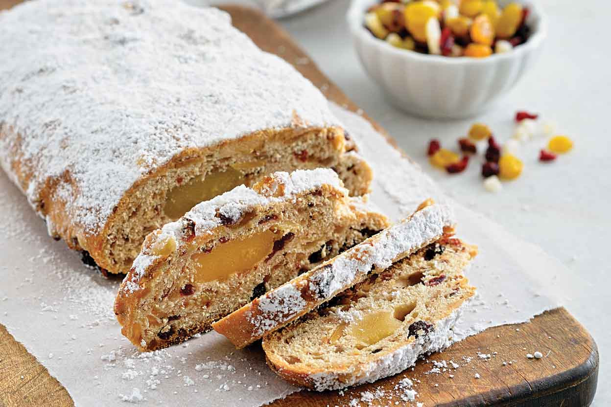 Traditional Christmas Bread
 Christmas Stollen Recipe