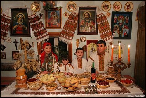 Traditional Christmas Eve Dinner
 christmas in ukraine