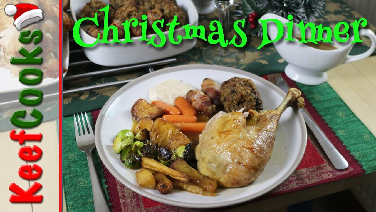 Traditional English Christmas Dinner
 British Christmas Dinner traditional recipe