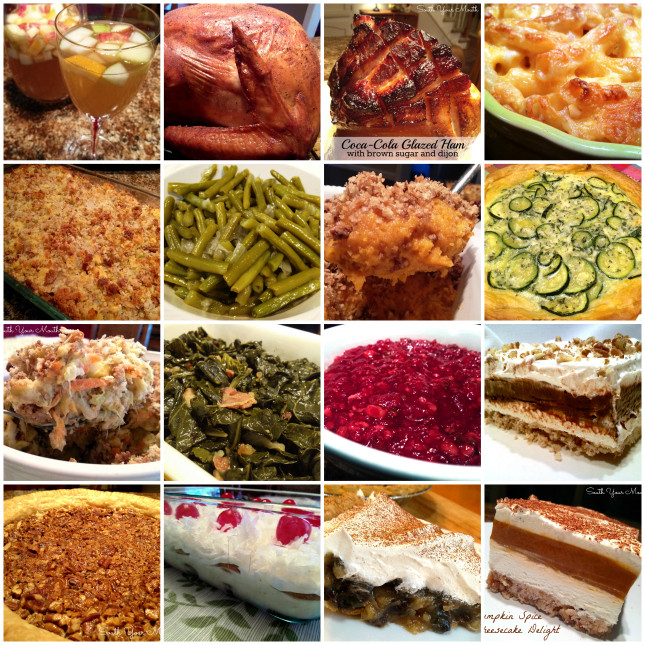 Traditional Southern Thanksgiving Dinner Menu
 South Your Mouth Southern Thanksgiving Recipes