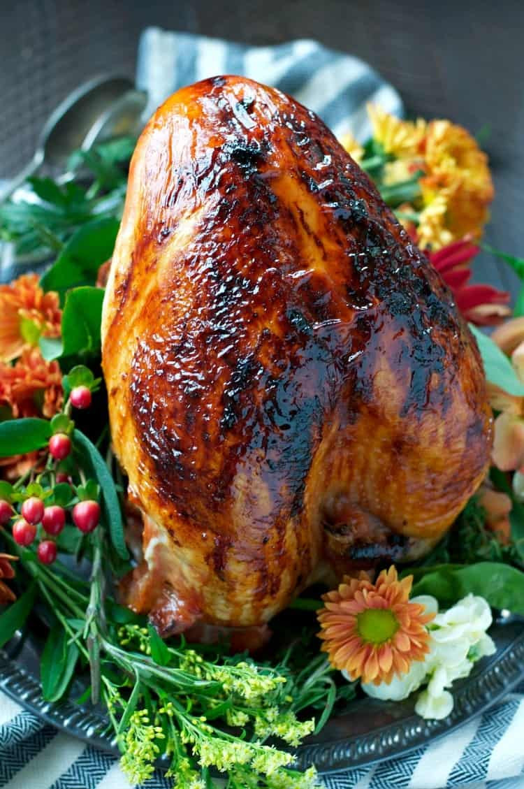Turkey Breast For Thanksgiving
 Easy Maple Glazed Roasted Turkey Breast The Seasoned Mom