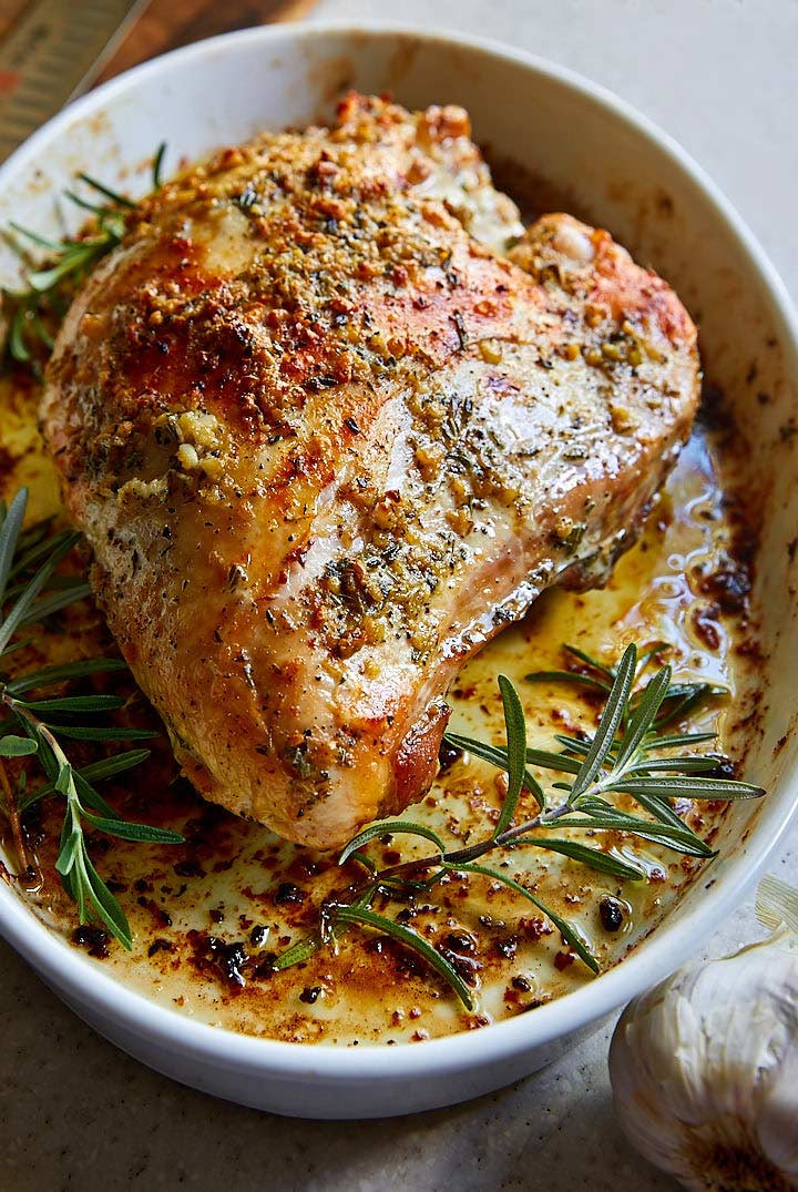 Turkey Breast Recipe For Thanksgiving
 Roasted Turkey Breast with Infused Butter i FOOD Blogger