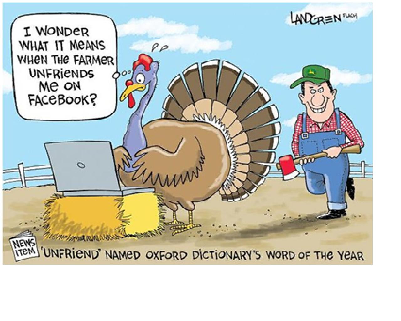 Turkey Cartoons Thanksgiving
 Denae D Arcy November 2012