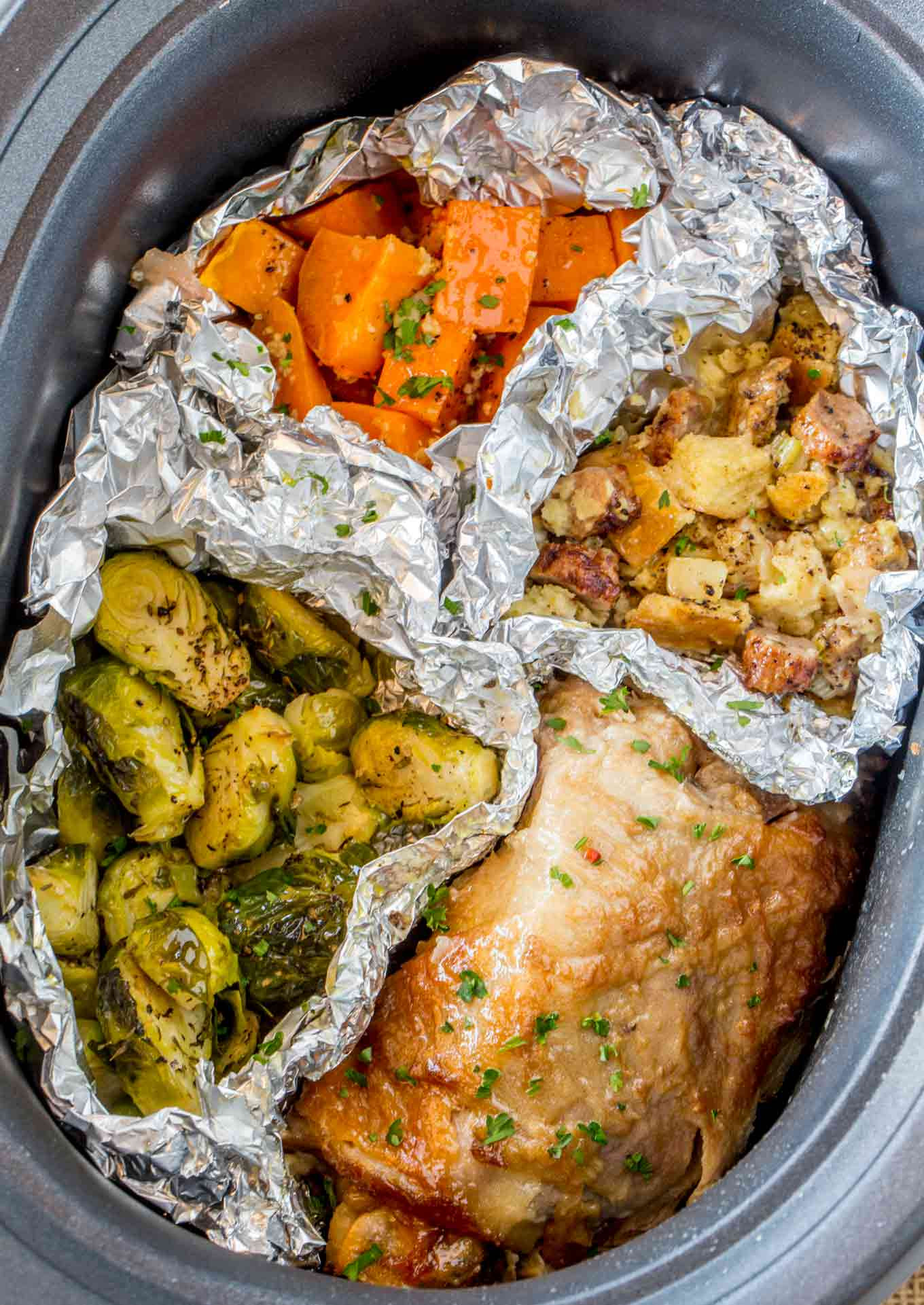 Turkey Dinners For Thanksgiving
 Slow Cooker Thanksgiving Dinner for 2 Dinner then