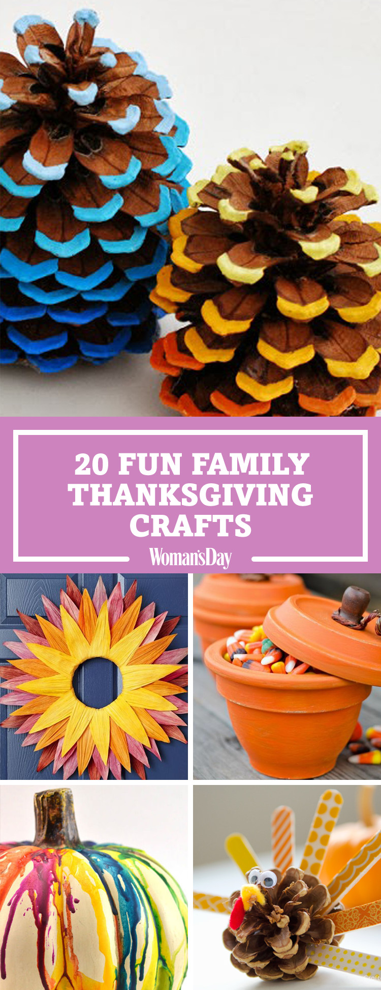 Turkey Ideas For Thanksgiving
 29 Fun Thanksgiving Crafts for Kids Easy DIY Ideas to