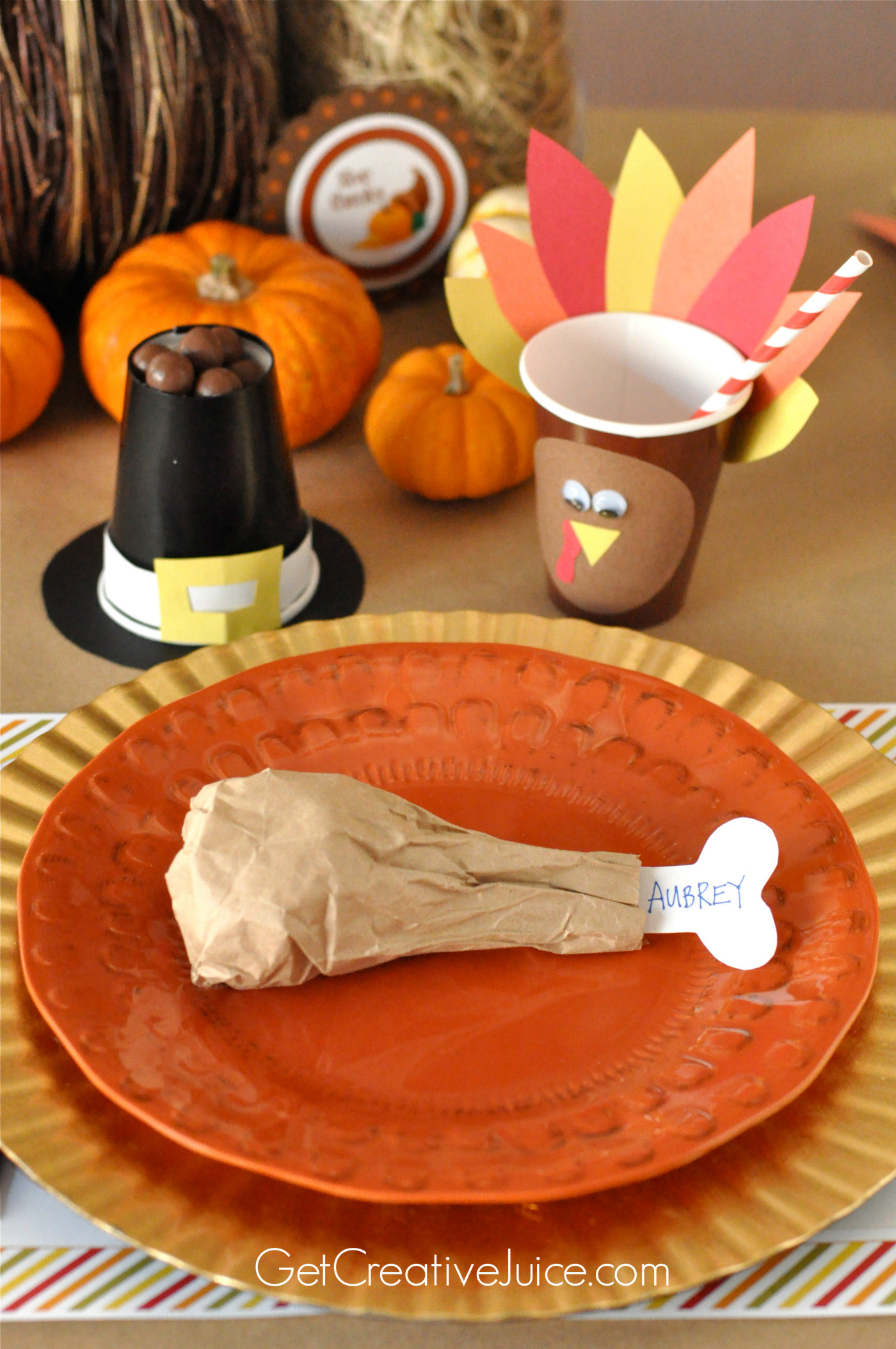 Turkey Ideas For Thanksgiving
 Easy DIY Kids Thanksgiving Table Ideas Creative Juice