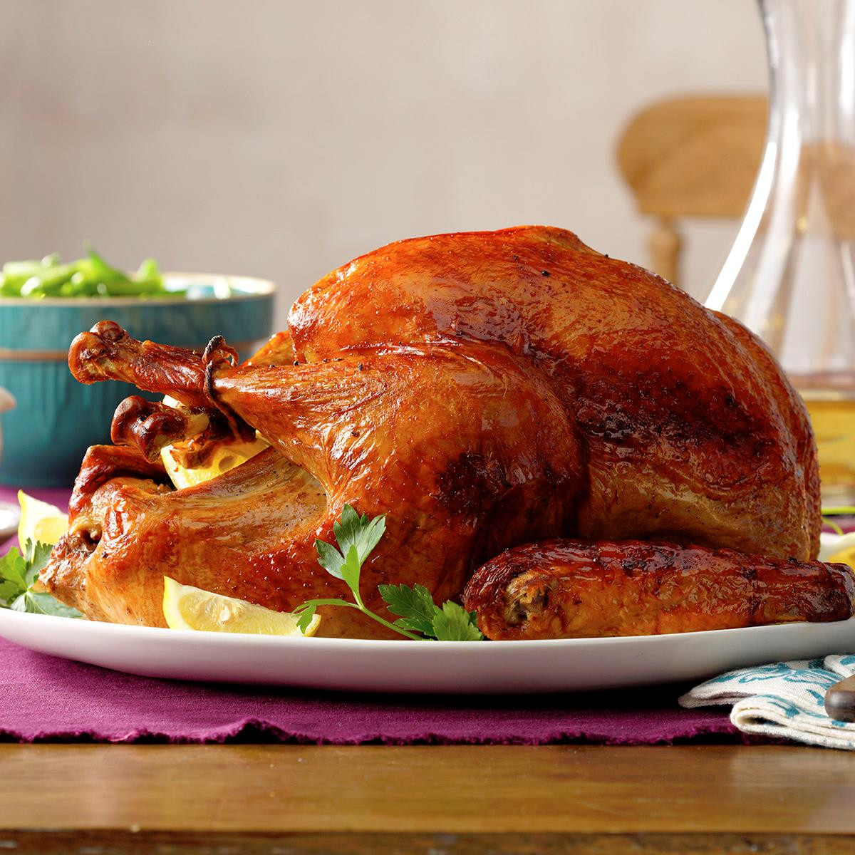 Turkey On Thanksgiving
 Marinated Thanksgiving Turkey Recipe