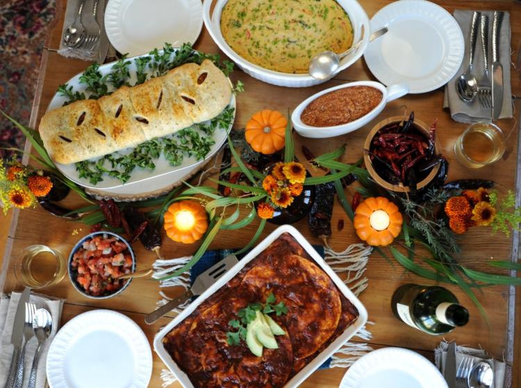 Turkey Substitutes For Thanksgiving
 Thug Kitchen authors offer vegan Thanksgiving