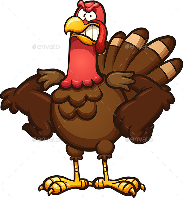 Turkey Thanksgiving Cartoon
 Angry Cartoon Animals Tinkytyler Stock s