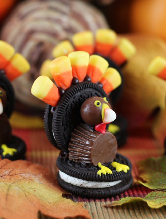 Turkey Treats For Thanksgiving
 50 Cute Thanksgiving Treats For Kids