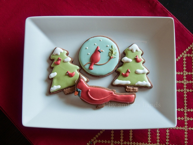 Types Of Christmas Cookies
 Cardinal Christmas Cookies Three Types of Cookie