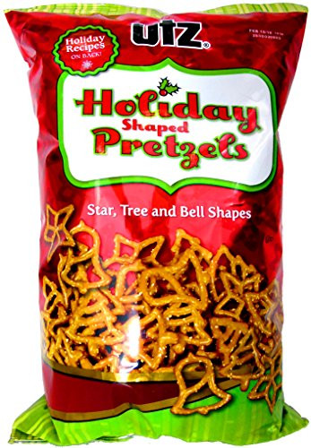 Utz Christmas Pretzels
 Utz Holiday Shaped Pretzels Star Tree and Bell Sapes 14oz