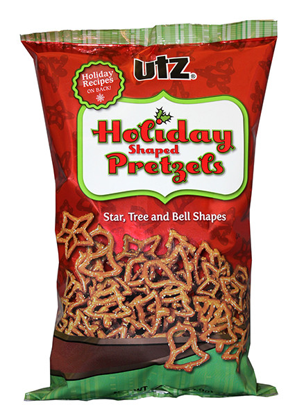 Utz Christmas Pretzels
 Allergence by SnackSafely Utz Pretzel Holiday Shaped