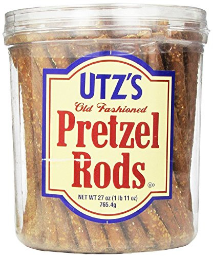 Utz Christmas Pretzels
 Utz Old Fashioned Pretzel Rods 27 oz Barrel Import It All