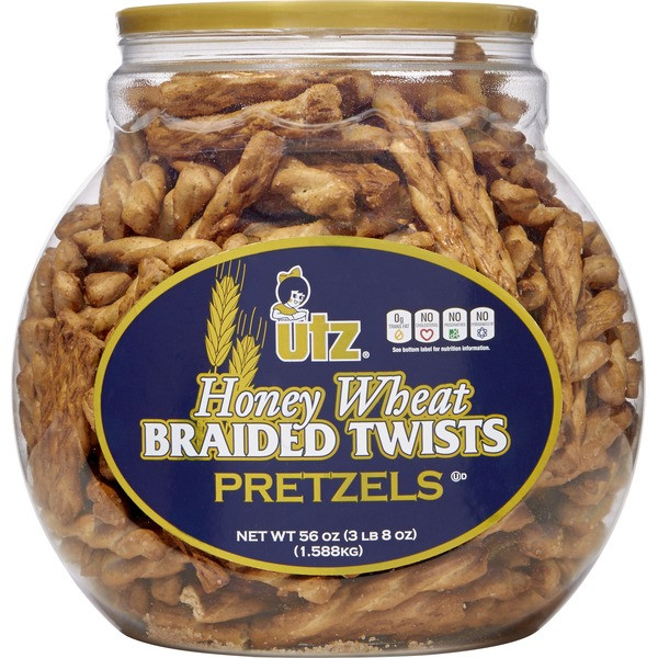 Utz Halloween Pretzels Nutrition Information
 Honey Wheat Braided Twists Pretzels from Utz