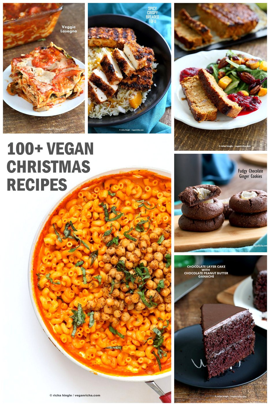 Vegan Christmas Recipes
 100 Vegan Christmas Recipes Glutenfree options Vegan Richa